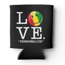 Liebe Guinea Lächeln Flagge