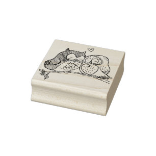 Liebe Gummistempel