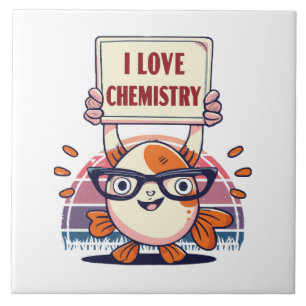Liebe Guppys und Chemie Fliese
