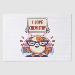 Liebe Guppys und Chemie Seidenpapier