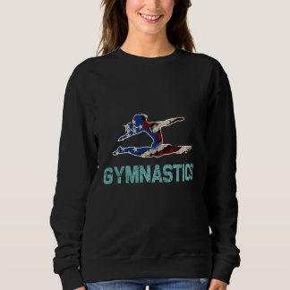 Liebe Gymnast Tumbling Team Girl Gymnastik Sweatshirt