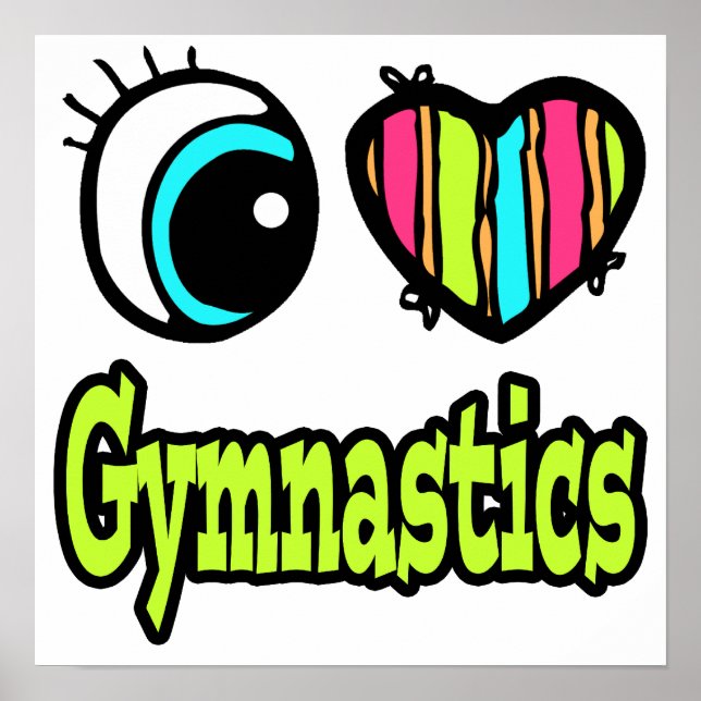 Liebe Gymnastik am rechten Auge Poster (Vorne)