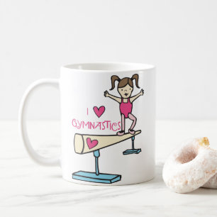 Liebe Gymnastik Kaffeetasse