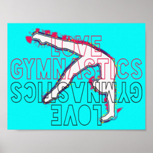 Liebe Gymnastik Kundenposter Poster