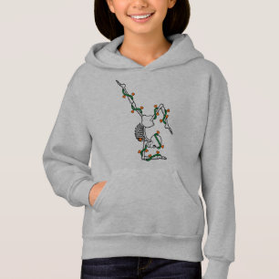 Liebe Gymnastik Skelett Gymnastik Gymnastik Lover  Hoodie