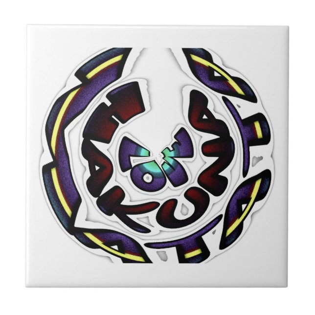 Liebe Hakuna Matata Kunstdruckerei Fliese (Vorderseite)