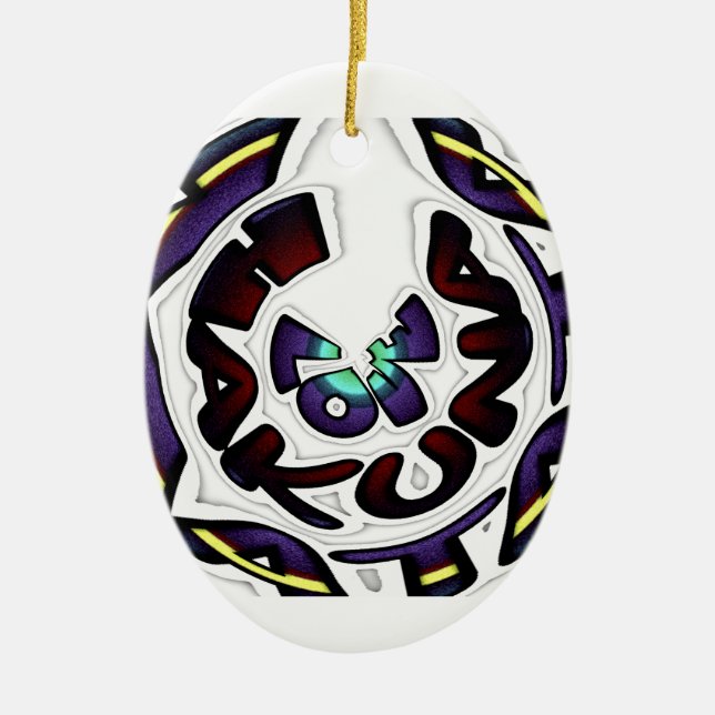 Liebe Hakuna Matata Schöne Geschenke Keramikornament (Vorne)