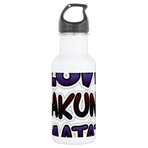 Liebe Hakuna Matata Trinkflasche