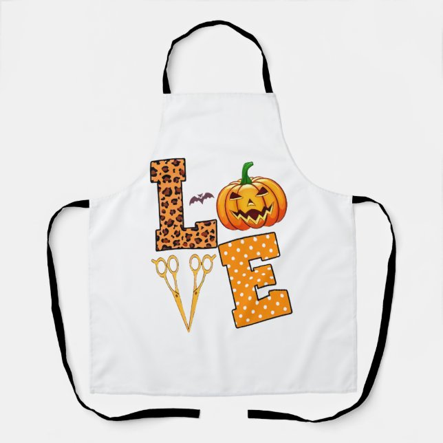 Liebe Halloween Fairstylist Schürze (Vorderseite)