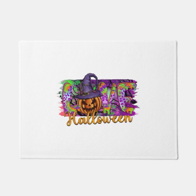 Liebe Halloween Fußmatte (Vorderseite)