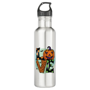 Liebe Halloween, Halloween, Beängstigend, Kostüm Edelstahlflasche