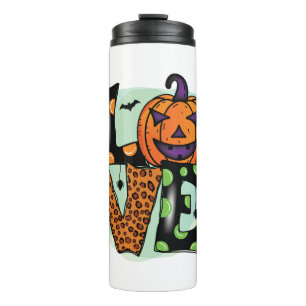 Liebe Halloween, Halloween, Gruselig, Kostüm Thermosbecher
