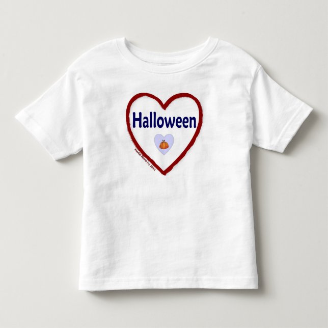 Liebe Halloween Kleinkind T-shirt (Vorderseite)