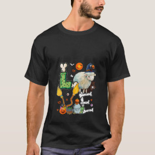 LIEBE Halloween-Schaf als Hexe Horror-Kostüm Besit T-Shirt