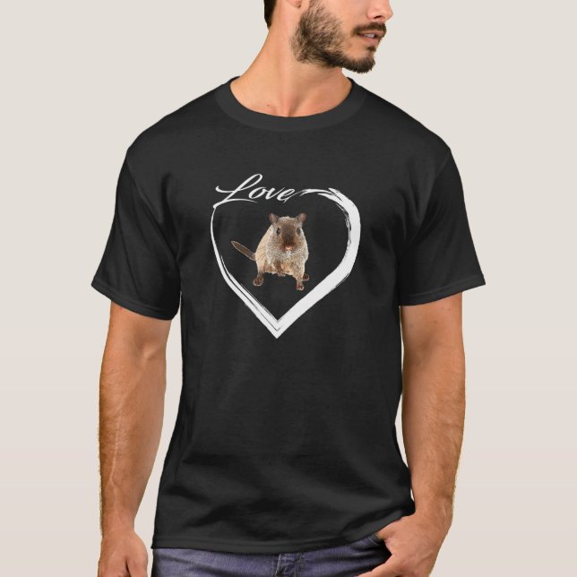 Liebe Hamster Lover T-Shirt (Vorderseite)