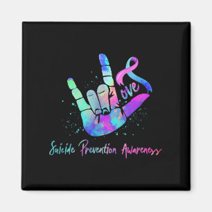 Liebe Hand Sign Suizidprävention Woche S Magnet