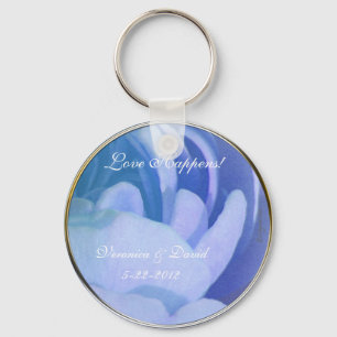 Liebe Happens Blue Rose Gastgeschenk Hochzeit Schl Schlüsselanhänger