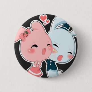 Liebe-Häschen Button