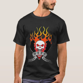 Liebe-Hass-Liebe-Tätowierungs-T - Shirt