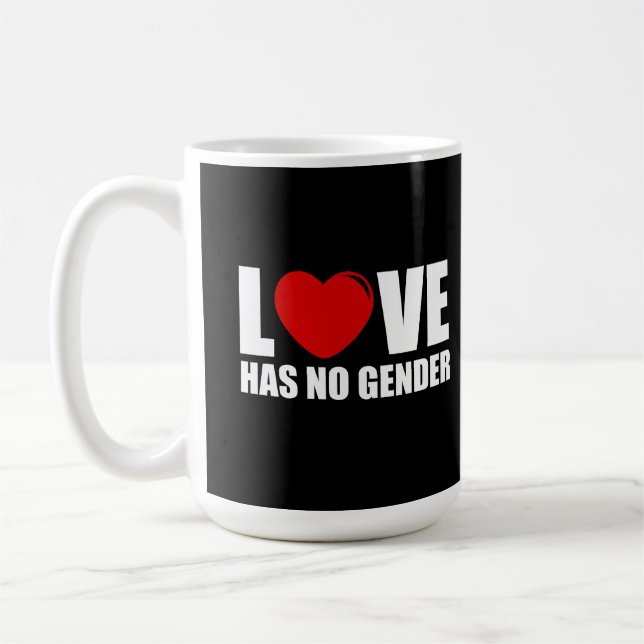 Liebe hat kein Geschlecht Kaffeetasse (Links)