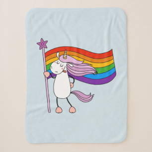Liebe hat keine Grenzwerte für Unicorn Sherpadecke