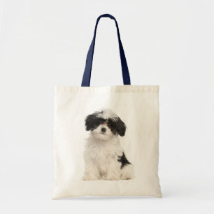 Liebe Havanese Welpe Hund Leinwand Tasche