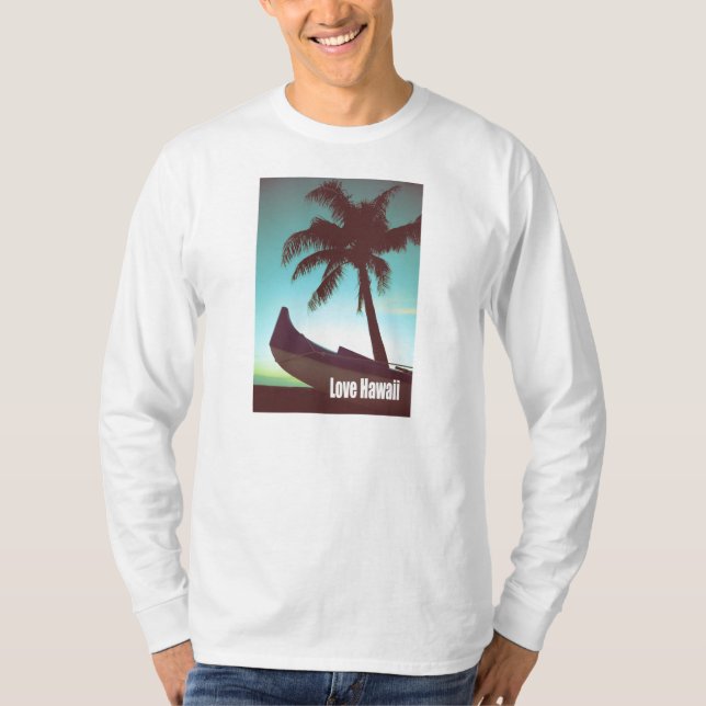Liebe Hawaii T-Shirt (Vorderseite)