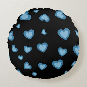 LIEBE HEART GIFT ROUND PILLOW RUNDES KISSEN
