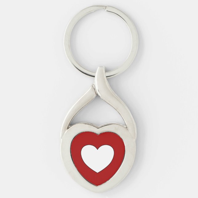 Liebe Heart Keychain Schlüsselanhänger (Vorderseite)