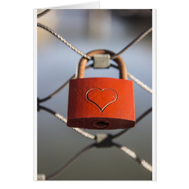 Liebe Heart Padlock (Vorne)
