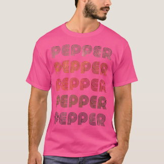 Liebe Heart Pepper Grunge Black Pepper T-Shirt