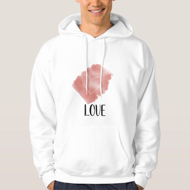 Liebe Heart Sweatshirt (Vorderseite)