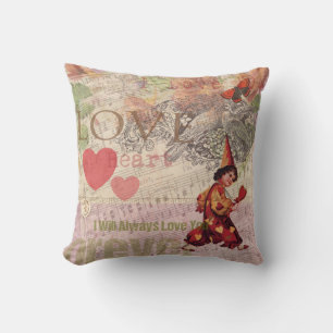 Liebe Heart Sweetheart Valentine Cherub Kissen