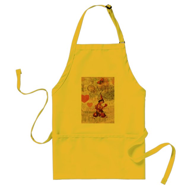Liebe Heart Sweetheart Valentine Cherub Schürze (Vorne)