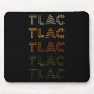 Liebe Heart Tlac T-Shirt Grunge Vintage Style Blac Mousepad
