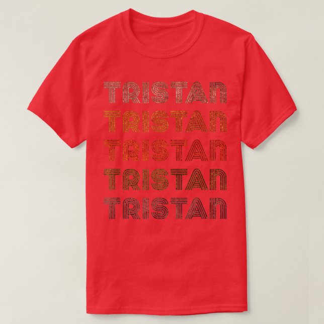 Liebe Heart Tristan T-Shirt GrungeVintage Style Bl (Design vorne)