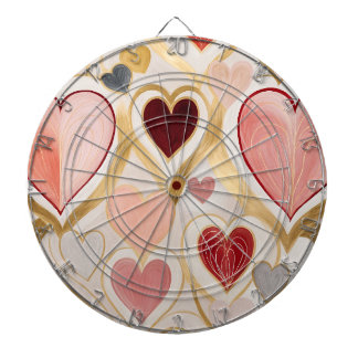 Liebe Hearts Dartscheibe
