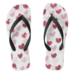 Liebe Hearts Flip Flops