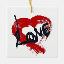 Liebe Hearts Ornament