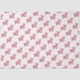 Liebe Hearts Seidenpapier