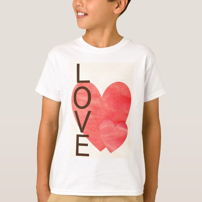 Liebe Hearts T-Shirt (Vorderseite)