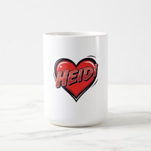 Liebe Heidi Kaffeetasse