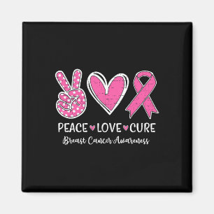 Liebe Heilen rosa Ribbon Brustkrebs Bewusstsein Fr Magnet