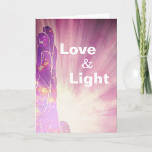 *~* Liebe-Heiler Rays heilende Hand Lightworker Karte