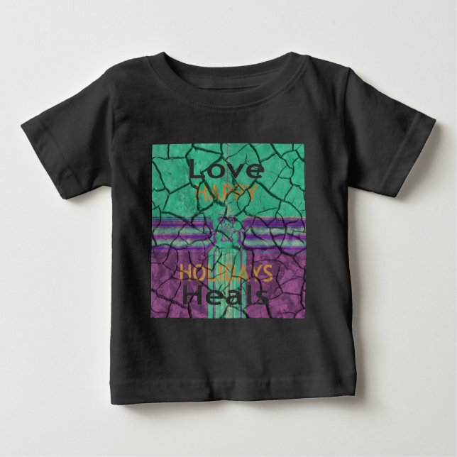 Liebe heilt baby t-shirt (Vorderseite)