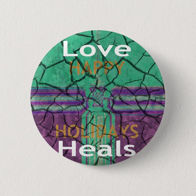 Liebe heilt button (Vorderseite)