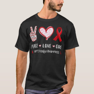 Liebe heilt Herzkrankheiten Männer Frauen T-Shirt