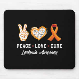 Liebe Heilung Leukämie Bewusstsein Männer Kinder Mousepad