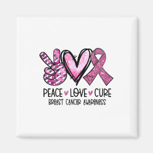 Liebe Heilung rosa Ribbon Krebs Brust Bewusstsein Magnet