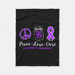 Liebe Heimer für Alzheimerheimer Warrior T-Shirt H Fleecedecke